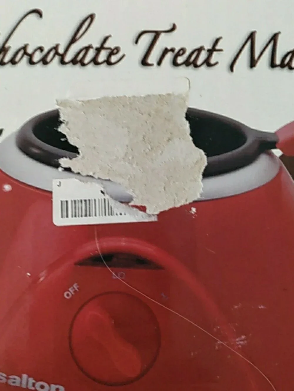 Salton Melted Bliss Chocolate Melter Treat Candy Maker Complete  Open Box NEW